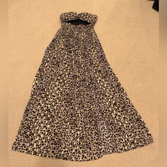 Nasty Gal Dresses & Skirts - Nasty Gal Leopard Print Cut Out Maxi Dress